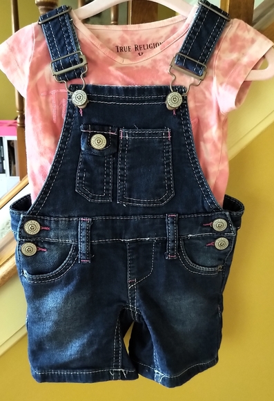 True Religion Baby Girl 3 Piece Set 9 mths- EUC - Picture 5 of 13